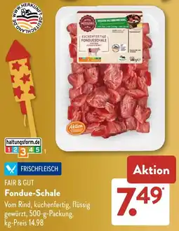 Aldi Süd FAIR & GUT Fondue-Schale Angebot
