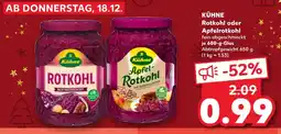 Kaufland Kühne rotkohl Angebot
