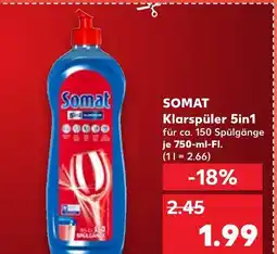 Kaufland Somat klarspüler 5in1 Angebot