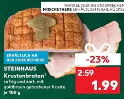 Kaufland Steinhaus krustenbraten Angebot