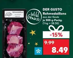 Kaufland Der gusto rehmedaillons Angebot