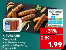 Kaufland K-purland cevapcici Angebot