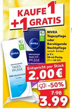 Kaufland Nivea tagespflege Angebot
