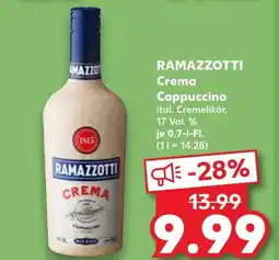 Kaufland Ramazzotti crema cappuccino Angebot