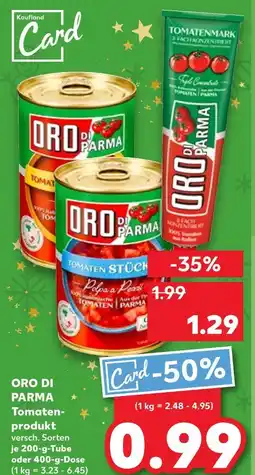 Kaufland Oro di parma tomatenmark Angebot