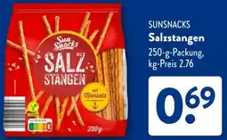 Aldi Süd SUNSNACKS Salzstangen Angebot