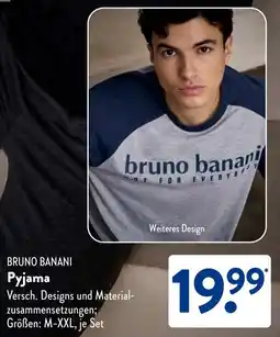 Aldi Süd BRUNO BANANI Pyjama Angebot