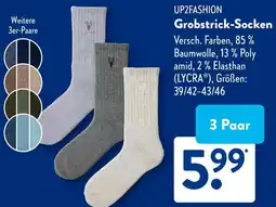 Aldi Süd UP2FASHION Grobstrick-Socken Angebot