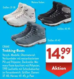 Aldi Süd CRANE Trekking-Boots Angebot