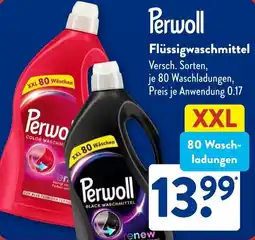 Aldi Süd Perwoll Flüssigwaschmittel Angebot