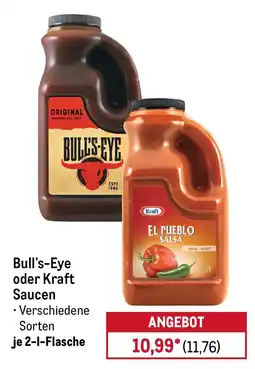 METRO Bull's-Eye oder Kraft Saucen Angebot