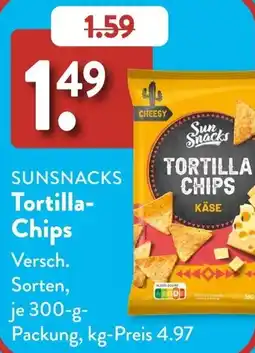 Aldi Süd SUNSNACKS Tortilla-Chips Angebot