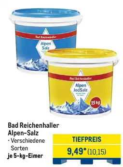 METRO Bad Reichenhaller Alpen JodSalz Angebot