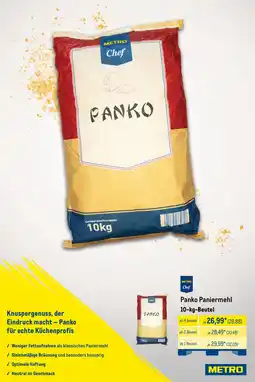 METRO Panko Paniermehl Angebot