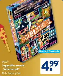 Aldi Süd WECO Jugendfeuerwerk „Schatzinsel" Angebot