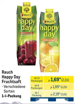 METRO Rauch Happy Day Fruchtsaft Angebot