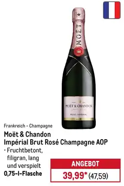 METRO Moët & Chandon Impérial Brut Rosé Champagne AOP Angebot