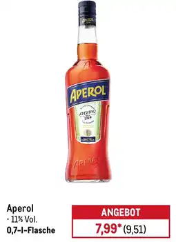 METRO Aperol Angebot
