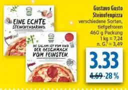 diska Gustavo Gusto Steinofenpizza Angebot