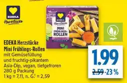 diska EDEKA Herzstücke Mini Frühlings-Rollen Angebot