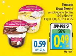 diska Ehrmann Grand Dessert Angebot