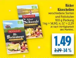 diska Rücker Käsescheiben Angebot