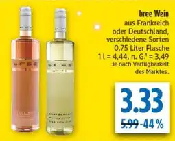 diska bree Wein Angebot