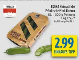 diska EDEKA Heimatliebe Fränkische Mini-Gurken Angebot