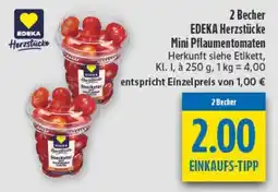 diska EDEKA Herzstücke Mini Pflaumentomaten Angebot