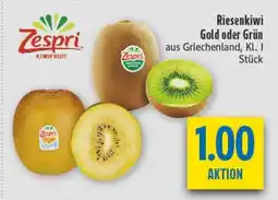 diska Zespri Riesenkiwi Gold oder Grün Angebot