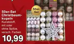 Jawoll 50er-Set Christbaumkugeln Angebot