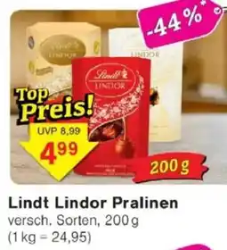 Jawoll Lindt Lindor Pralinen Angebot