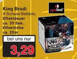 Jawoll King Brudi 9 Schuss Batterie Angebot