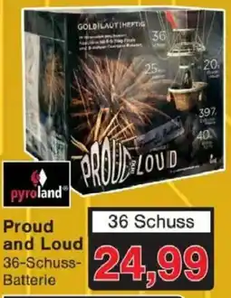 Jawoll Proud and Loud 36 Schuss Batterie Angebot