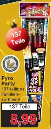 Jawoll Pyro Party 137 teiliges Familiensortiment Angebot