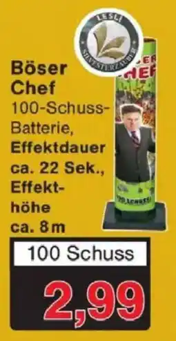 Jawoll Böser Chef 100 Schuss Batterie Angebot