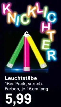 Jawoll Leuchtstäbe 16er-Pack Angebot