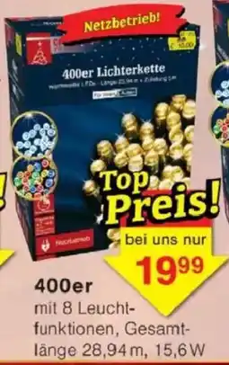 Jawoll Lichterketten 400er Angebot