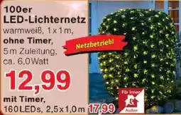 Jawoll 100er LED Lichternetz Angebot