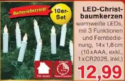 Jawoll LED Christbaumkerzen 10er-Set Angebot