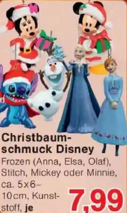 Jawoll Christbaumschmuck Disney Angebot