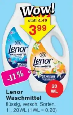 Jawoll Lenor Waschmittel Angebot