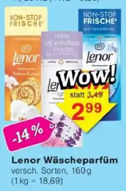 Jawoll Lenor Wäscheparfüm Angebot