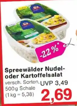 Jawoll Spreewälder Nudel oder Kartoffelsalat Angebot