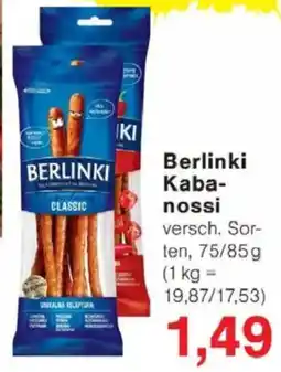Jawoll Berlinki Kabanossi Angebot