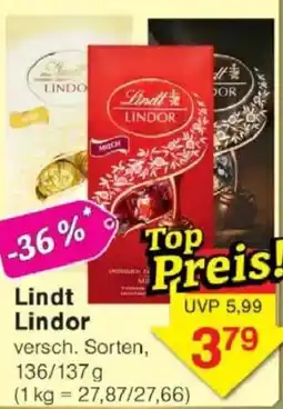 Jawoll Lindt Lindor Angebot