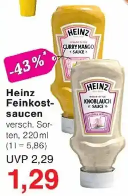 Jawoll Heinz Feinkostsaucen Angebot