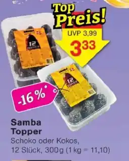 Jawoll Samba Topper Schoko oder Kokos Angebot