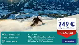 Aldi Süd Winterabenteuer in den Tiroler Alpen Angebot