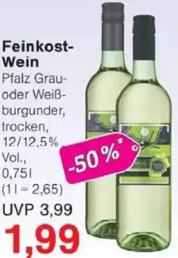Jawoll Feinkost Wein Angebot